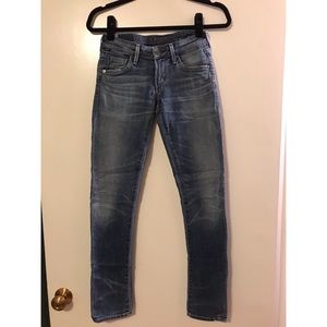 Citizens of Humanity Racer low rise skinny